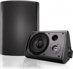 Herdio 6,5-tolline 400 vati Bluetooth-k&otilde;lar veekindel v&auml;lisk&otilde;lar aeda, terrassile, restorani (must)