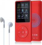 COVVY 8GB (toetab kuni 64 GB SD-m&auml;lukaarti), kaasaskantav MP3-muusikam&auml;ngija, 70 tundi muusika taasesitust, kadudeta heli, Hi-Fi MP3-m&auml;ngija.