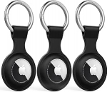 AirTag hoidja &uuml;mbris, Silikoonist &uuml;mbris AirTag v&otilde;tmehoidjale v&otilde;tmete, kottide, pagasi, lemmikloomade kaelarihmade jaoks, kaotatud ja kriimustuskindel disain Apple Air Tags 2021 jaoks