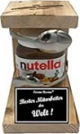 Kingitus T&ouml;&ouml;taja j&otilde;ulukingitus Nutella - Raua reservlusikas Nutella - Naljakas kinkekomplekt Nutella armastajatele - Maailma parim t&ouml;&ouml;taja