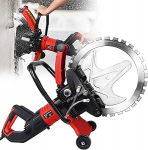 LOSCHEN 6000W elektriline betoonir&otilde;ngassaag, harjadeta kettsaag, vesijahutusega tolmueemalduss&uuml;steemiga, l&otilde;ikes&uuml;gavus kuni 29 cm - betooni, m&uuml;&uuml;ritise, tsemendi ja kivi jaoks.