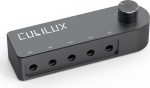 Cubilux 3,5 mm audio l&uuml;lituskarp, kahesuunaline 4 port, 1 kuni 4 v&otilde;i 4 kuni 1, passiivne 1/8-tolline AUX valikul&uuml;liti k&otilde;rvaklappide ja k&otilde;larite jaoks
