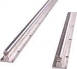 LNMOUMEZB Professionelle 2-teilige linear unterst&uuml;tzte Lagerschiene Sbr12mm 300 400 500 600 800 1000 1200 1300 1500 mm Linearf&uuml;hrungsschiene Wellenstange CNC-Rounter(SBR12 1500)