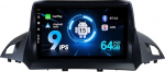 9-tolline IPS 2G + 64G autoraadio Android 15 Ford Kuga Escape C-max (2013-2017) Camera Carplay/Android Car/GPS/DAB/WiFi/BT5.0/USB/MirrorLink/SWC/RDS jaoks