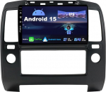 SXAUTO [2G + 64G] Android 15 IPS autoraadio Nissan Navara 3 D40 (2004-2010) jaoks - Sisseehitatud CarPlay/Android auto - Tagurduskaamera tasuta - Juhtrattajuhtimine DAB Fast Boot WiFi DSP - 2 DIN 9-tolline