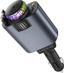 5-in-1 Starry Sky autolaadija koos projektori ja aroomiteraapiaga, sisset&otilde;mmatav USB-C/iOS laadimiskaabel, 69W PD3.0 kiiradapter, &uuml;hildub iPhone 16-11, Samsung, 12V-24V auto lisaseadmetega