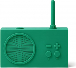 Lexon TYKHO 3 kaasaskantav Bluetooth-k&otilde;lar FM-raadio, veekindel ja laetav aku - roheline