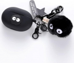 Beats Studio Buds &uuml;mbris koos nuku v&otilde;tmehoidjaga, XMBYGY Silikoonist karikatuuride laadimiskohver, t&auml;ispikkuses kadumise eest kaitsev n&ouml;&ouml;rikaitsekomplekt, &uuml;hildub juhtmevabade Beats k&otilde;rvaklappidega (Fairydust)