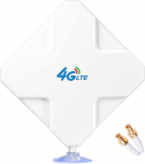 TS9 4G LTE antenn, 35dBi suure j&otilde;udlusega WiFi signaali v&otilde;imendi, 3G/4G v&otilde;imendi antenn Dual TS9 isendiga WLAN ruuteritele Mobile Hotspot'ile