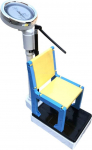 MNBVH Height and Weight Scale, Professional Mechanical Scale with Height Bar, Large Dial, Removable Chair, Load Weight 160 kg