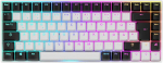 Sharkoon Skiller SGK50 S3 White, RGB m&auml;nguklaviatuur, Gateron Red, 75% paigutusega
