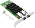 25GB Ethernet v&otilde;rguadapter, V&otilde;rdle E810-XXVDA2, ehitatud E810 kontrolleriga, PCIe 4.0 X8, 2*SFP28 &uuml;hendused, RDMA, toetab Windows 11/2019/2022 /Centos7/ Ubuntu20/Vmware/Esxi7.0