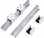 Professionelle SBR12 SBR16 SBR20 Linearf&uuml;hrungsschiene L&auml;nge 300-1500mm mit 4PCS SBR12UU SBR16UU SBR20UU Linearlagerblock(with 4pcs Sbr12uu,800mm)