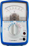 PeakTech P 3202 analoogvoltmeeter, 500 V AC/DC maja, auto, paadi, mootorratta ja hobi jaoks