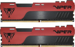 Patriot Memory Viper Elite II DDR4 64GB (2x32GB) 3200MHz Gaming Memory Kit Black/Red
