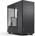 Fractal Design Epoch Black - kergelt toonitud karastatud klaasist k&uuml;ljepaneel - m&auml;nguriarvuti korpus - v&otilde;rkfrontpaneel - kolm Momentum 12 ventilaatorit kaasa arvatud - ruumikas sisemus - ATX/mATX/ITX tugi
