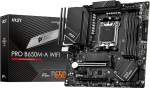 MSI PRO B650M-A WiFi emaplaat, Micro-ATX, toetab AMD Ryzen 7000 seeria protsessoreid, AM5, DDR5 Memory Boost 6400+MHz/OC, 2 x PCIe 4.0 x16, 2 x M.2 Gen4, Wi-Fi 6E