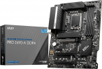 MSI PRO Z690-A DDR4 emaplaat ATX, toetab Intel Core protsessoreid 12. p&otilde;lvkond, LGA 1700, 14 Duet Rail 55A VRM, Memory Boost 5200MHz/OC, 1 x PCIe 5.0 x16, 3 x M.2 Gen4 x4, 2.5G LAN