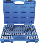 BGS 5191 | Biti sisestuskomplekt | Drive Internal Square 12,5 mm (1/2 tolli) | TPS profiil (Torx Plus) puuriga TPS20 - TPS70 | 32 tk.