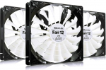 AABCOOLING Silent Jet Fan 12 - Vaikne ja t&otilde;hus 120 mm korpuseventilaator 4 vibratsioonivastase padjaga - jahutusventilaator, protsessorijahuti, arvutiventilaator, ventilaator, 12,9 dB(A), 104 m3/h - v&auml;&auml;rtuspakett 3-st