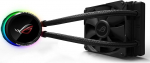 ASUS ROG Ryuo 120 All-in-One protsessori vesijahutus (1,77-tolline OLED-ekraan, Aura Sync RGB, ROG 120 mm ventilaator)