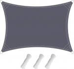 Sun Cloth Shade Sail, 2 x 2 m p&auml;ikesekaitse komplekt, paljud suurused ja v&auml;rvid, kangas pergola, ilmastikukaitse, vetth&uuml;lgav, UV kaitse, 420D Oxford kangast markiis, veekindel terrass, aed