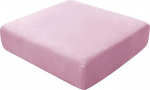 Diivanist istmepadja kate, diivanipadja katted, Stretch Velvet kate diivanipadja jaoks, elastsed diivanikatted, diivanipadja kate, kaitsev diivanikate (roosa, suur 4-kohaline)