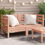 Gartenecke aus Massivholz Douglasie: Modulare Gartenm&ouml;bel aus Douglasienholz als Ecksofa, aus Douglasienholz, Eckbank aus Gartenm&ouml;bel Ecksofa Douglasie f&uuml;r den