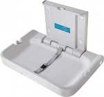 modunful muutuv laud koos m&auml;rgiga, seinale paigaldatud muutuv laud kaubanduslikele tualettidele (horisontaalne)