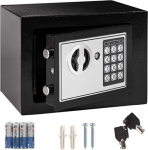 ONVAYA&reg; Mini Steel Safe | 17 x 23 x 17 cm | Furniture Safe | Wall Safe with Combination Lock | Money Safe