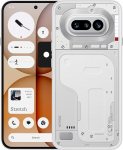 Nothing Phone (4a) - 50 MP kolmekordne kaamera, kuni 70-kordne ultrasuum, l&auml;bipaistev nutitelefon, pikk aku, 50 W kiirlaadimine, 120 Hz AMOLED, gl&uuml;ofoniriba, 8 GB + 256 GB - valge