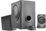 wavemaster 66510 MX 3+ 2.1-kanaliline stereok&otilde;larite helis&uuml;steem koos &Uuml;hendkuningriigi pistikuga