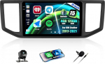 CAMECHO 4+128G Android 15 navigatsiooniautoradio Volkswagen VW Crafter 2017-2021, 10-tolline GPS-raadio Bluetooth WiFi Wireless Carplay Android Car FM RDS 32EQ + tagurduskaamera