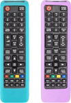 2 Pack Silikoonist kaugjuhtimispult Samsung TV BN59-01175N BN59-01315B AA59-00741A AA59-00786A Kaugjuhtimispuldi pestav mittelibisev libisemisvastane kaelarihmaga.