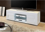 L&C Lc Easy TV 2 uksega v&auml;ike puidust l&auml;ikiv valge 138 x 44 x 42 cm