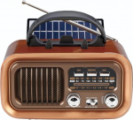 VBESTLIFE Retro Bluetooth-k&otilde;lar, Vintage FM AM SW raadio vanamoodsa klassikalise stiiliga, toetab p&auml;ikeselaadimist, valju helitugevust, TF-kaarti ja MP3-m&auml;ngijat (kuldne)