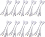 10 paari IP turvakaamera POE RJ45 kaabel Power Over Ethernet adapteri injektor ja splitter DC 12V kasutamiseks koos POE l&uuml;litiga 6,5 tolliga