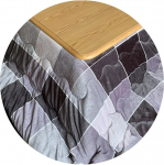 Lauad Kohv Talvine soe Kotatsu perekond Kotatsu komplekt Jaapani Tatami kohv neli t&uuml;kki elutuba Kotatsu V&auml;rv hall (A) Suurus:808041cm (Hall(c) 808041cm (c) 80x80x41cm)