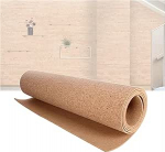 Korktafelrolle, Selbstklebende gro&szlig;e Korktafelrolle, Pinnw&auml;nde aus Kork, nat&uuml;rlich strukturierte Korkplattenfliesen, Message Vision Board (suurus: 122 x 82 x 0,6 cm)