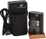 DSTE LP-E6 Li-ion aku (2-pakk) ja Micro USB laadija Sobib Canon EOS 5D Mark II III 5DS 5DS R 6D 7D 60D 60D 60Da 70D 7D Mark II III jaoks.