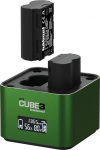 H&auml;hnel - ProCube3 - Fujifilmile - DSLR Duo laadija - kiirem laadimine - USB Type-C sisendiga