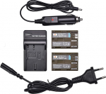 DSTE 2-osaline aku ja 2-kanaliline dual USB kiirlaadija komplekt Canon BP-511 BP-511A EOS 10D 20D 20Da 30D 40D 50D 5D D30 D60 DM-MV100X DM-MV100Xi DM-MV30 DM-MV400 DM-MV430 DMDM-MV4450 DM-MVX1i juurde.
