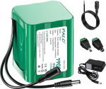 12,6 V 7900 mAh DC aku 12 V seadmetele koos laadija, &uuml;henduskaabli, toiteadapteri ja auto toiteadapteriga LED ribavalgustite, p&auml;ikesepaneelide, MP3 m&auml;ngija, DIY, kaasaskantavate DVD-de, kalastustulede, raadiote jaoks.
