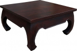 GURU SHOP Opium Table p&otilde;randalaud, kohvilaud Indiast, kandiline, akaatsiapuit, suurus: 80 x 80 cm, kohvilaudade ja p&otilde;randalaudade m&uuml;&uuml;k, kohvilaudade ja p&otilde;randalaudade m&uuml;&uuml;k