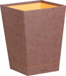 Rhodia 318823C pr&uuml;gikast (24 x 24 x 32 cm, kunstnahast, elegantne ja praktiline, sobib ideaalselt kontorisse) 1 tk, &scaron;okolaadipruun