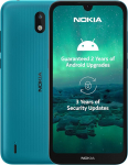Nokia 1.3 nutitelefon - Saksa toode, cyan