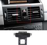 Autotelefoni hoidik Benz GLK X204 2008-2012, keskkonsooli &otilde;huventilaator, 360&deg; p&ouml;&ouml;ratav hoidik k&otilde;ikidele mobiiltelefonidele (stiil B)