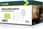 Lenink AA patareide toiteadapter 2AA 3AA 4AA patareidele 3V 4.5V 6V &Uuml;hildub AVM Fritziga! DECT 302 juhtmevaba termostaat, LED-tuled, helendavad m&auml;rgid, j&otilde;ulukaunistus (roheline)