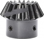 Gear Pinion, 1 Piece 1.5 Module 25 Teeth Carbon Steel Spur Gear with Graduated Platform, Power Transmission Spur Gears for Racks, 1.5 Module 25 Teeth (Color : 15 Teeth , Size : 15 mm)
