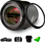 Meike 85 mm F1.8 f/1.8 STM E-Mount Full Format Auto Focus Lens with Large Aperture for Sony E-Mount Cameras A7R A74 A7R4 A7C A7III A7RII A7RIII A7SIII A7SII A9 A6600 A6500 A6400 A6300 00 A61 00 a6000